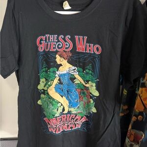 The Guess Who American Woman Graphic Tee - Black
